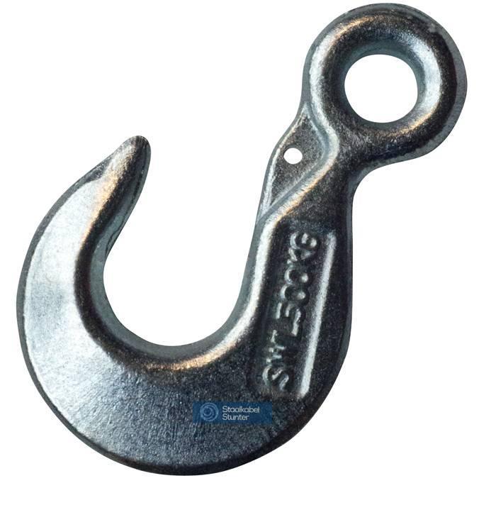 Hijshaak met vast oog 120mm, Tuin en Terras, Overige Tuin en Terras, Verzenden