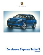 2006 PORSCHE CAYENNE TURBO S BROCHURE NEDERLANDS, Livres, Ophalen of Verzenden