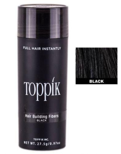 Toppik Hair Building Fibres 55gr Zwart (Haarvezels), Handtassen en Accessoires, Uiterlijk | Haarverzorging, Nieuw, Verzenden