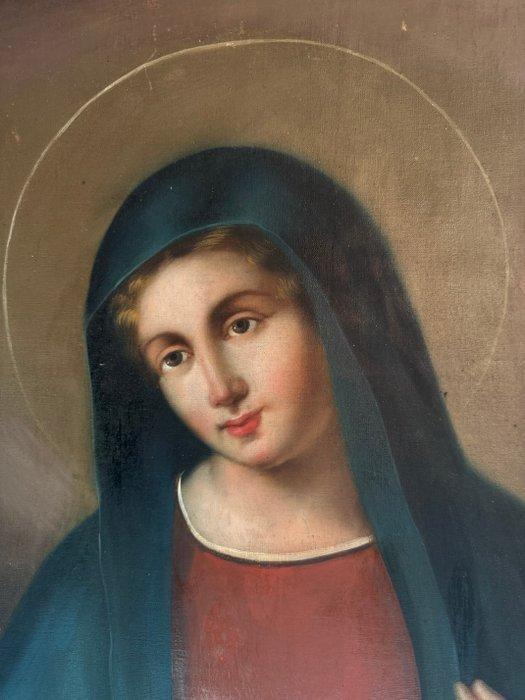 Italiaanse school (XIX) - Madonna Vergine Maria, Antiek en Kunst, Kunst | Schilderijen | Klassiek