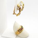 Ensemble de bijoux 2 pièces - 18 carats Or jaune - 0.75ct.