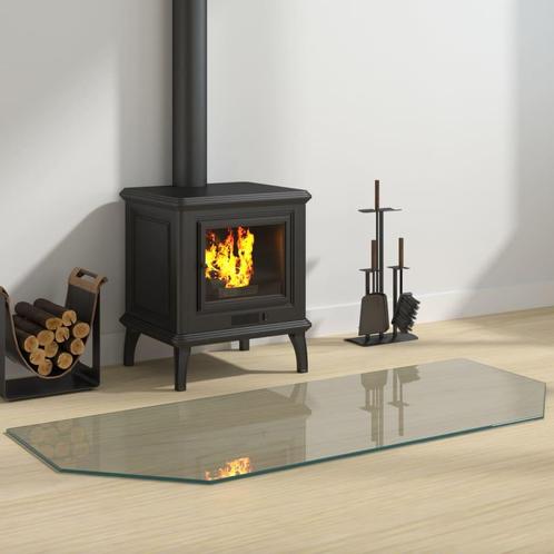 vidaXL Glasplaat openhaard zeshoekig 120x50 cm, Doe-het-zelf en Bouw, Glas en Ramen, Nieuw, Verzenden