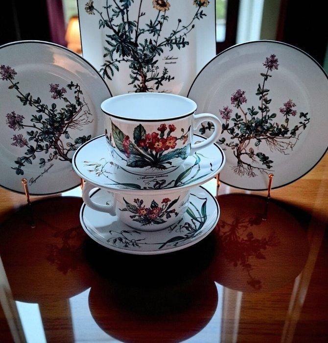 Villeroy & Boch - Ontbijtservies (7) - Porselein - Botanica, Antiquités & Art, Antiquités | Meubles | Tables