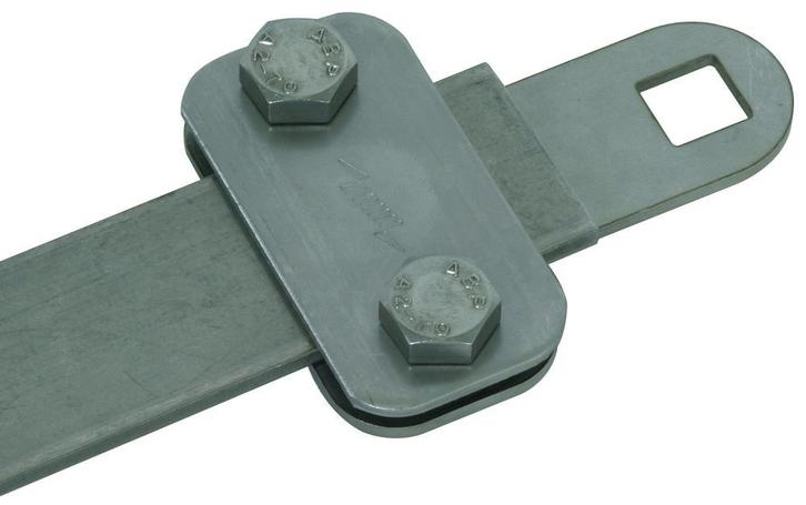 Dehn Roestvrij Staal Klemstuk Met Vierkant Gat D 11mm Voor, Doe-het-zelf en Bouw, Elektriciteit en Kabels, Verzenden