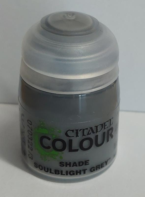 Soulblight grey new formula shade paint 18 Ml (Warhammer, Hobby en Vrije tijd, Wargaming, Ophalen of Verzenden