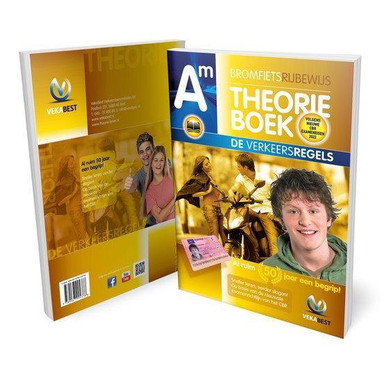 Scooter Theorieboek 2022 Rijbewijs AM - Brommer Bromfiets, Boeken, Schoolboeken, Zo goed als nieuw, Verzenden