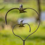 Sculptuuur voor buiten, Vogelhart op staaf - 1000 mm -