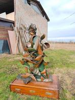 sculptuur, Il pescatore Augusto Neri - 115 cm - Brons - 1968