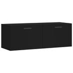 Wandkast Zwart 100cm | Retour Deal | 73% Korting, Huis en Inrichting, Verzenden, Nieuw