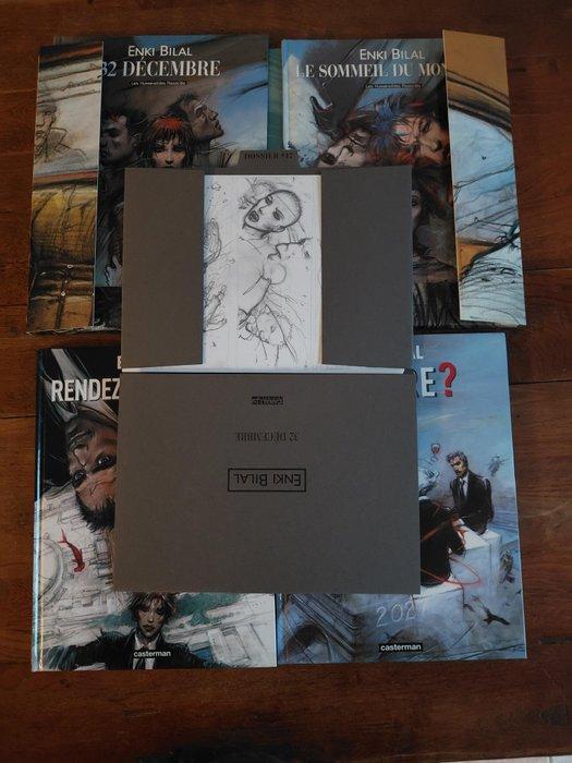 Bilal - Monstre T1 à T4 + supplément - Série complète - 4x C, Livres, BD