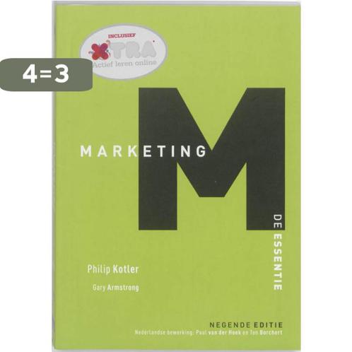 Marketing, de essentie + XTRA toegangscode 9789043095051, Boeken, Schoolboeken, Zo goed als nieuw, Verzenden