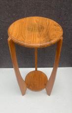 Bijzettafel - Eik - Bijzettafel / plantentafel in stijl van