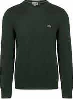 Lacoste Pullover Donkergroen maat Maat 52/54 (L) Heren, Kleding | Heren, Verzenden, Nieuw, Maat 52/54 (L), Lacoste