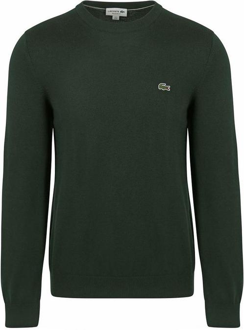 Lacoste Pullover Donkergroen maat Maat 52/54 (L) Heren, Kleding | Heren, Truien en Vesten, Nieuw, Maat 52/54 (L), Verzenden