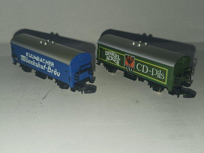 Märklin Z - 8600.1987.13/8601/8603/8608/8631/8648 - Wagon de, Hobby en Vrije tijd, Modeltreinen | H0
