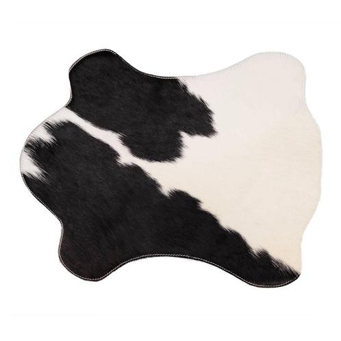 Placemat koevorm zwart/wit 30x48cm, Verzamelen, Wijnen