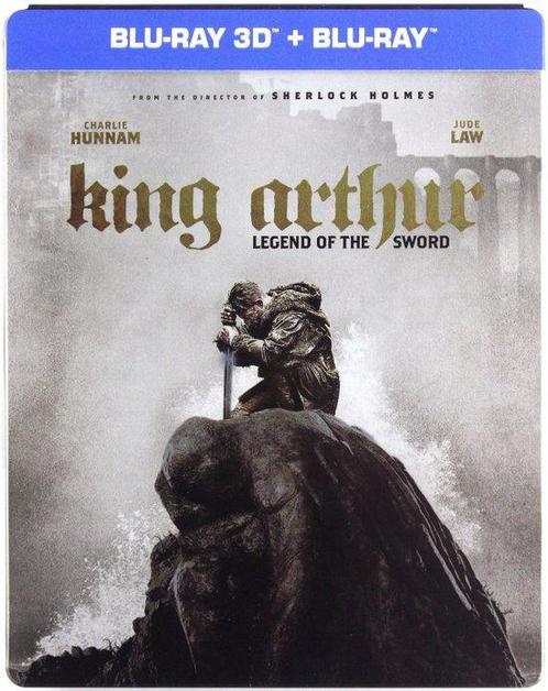 King Arthur - Legend Of The Sword 3D en 2D steelbook, CD & DVD, Blu-ray, Enlèvement ou Envoi
