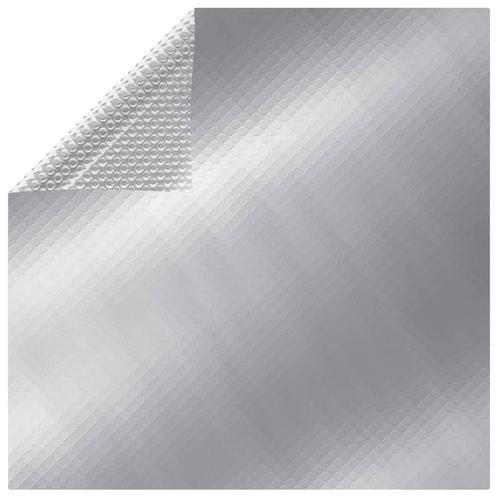 vidaXL Zwembadhoes 975x488 cm PE zilverkleurig, Tuin en Terras, Zwembaden, Nieuw, Verzenden