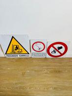 Enel - Emaille bord (3) - Aluminium, Antiek en Kunst