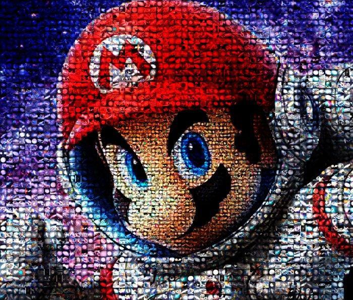 David Law (1967) - Crypto Mario Space, Antiek en Kunst, Kunst | Designobjecten