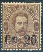 Italië 1891 - Umberto 20 cent van de 30. Uitstekend, Gestempeld