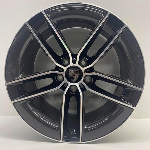 Porsche 992 facelift ORIGINELE 20/21inch  CARBON met banden, Auto-onderdelen, Banden en Velgen, 21 inch, 315 mm, Personenwagen
