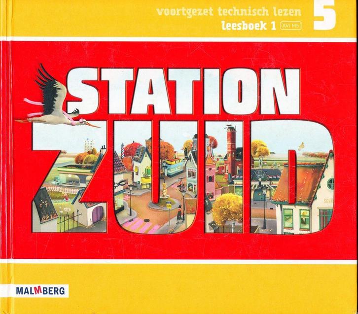 Station Zuid Leesboek 1 groep 5, Boeken, Schoolboeken, Verzenden