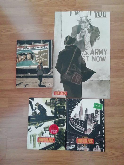 Bootblack T1 + T2 + Harlem T1 + T2 + affiche - Séries, Boeken, Stripverhalen