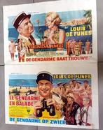 Louis De Funès - 2 Belgian posters - Le gendarme se marie;