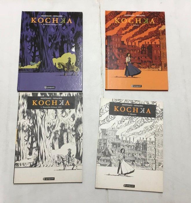 Kochka T1 + T2 + 2x dédicace + 2x ex-libris - 4x C - EO/TL -, Boeken, Stripverhalen