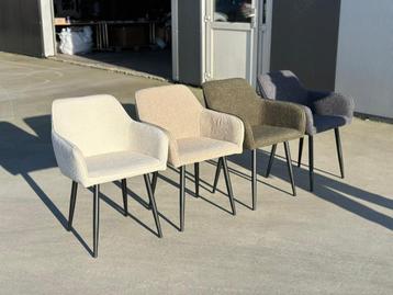 Lina® Diamond - Velvet Eetkamerstoelen - Set van 4 - €280 beschikbaar voor biedingen