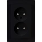 KOPP Paris HK05 Inbouw Wandcontactdoos - Dubbel Stopcontact, Verzenden, Nieuw