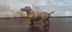 Pierre Chenet (XX-XXI) - sculptuur, Le Teckel - 5.8 cm -