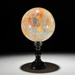 GEEN MINIMUMPRIJS - Prachtig paar rode Maligano Jasper Bol