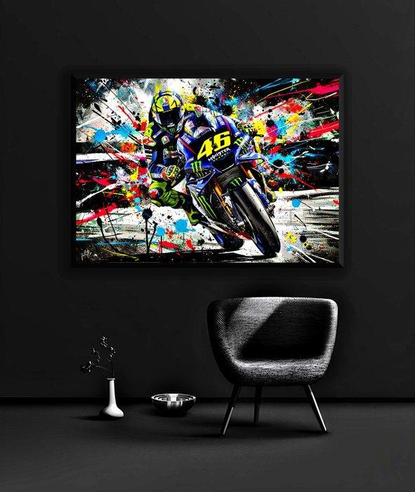 fotello - Brushstrokes of a Champion - Valentino Rossi., Verzamelen, Automerken, Motoren en Formule 1