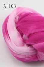 Nylon a103 seringen-wit 2tone voor het maken van bloemen,, Nieuw