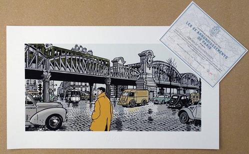 Tardi, Jacques - 1 Pigmentafdruk - Nestor Burma - 18ème, Boeken, Strips | Comics