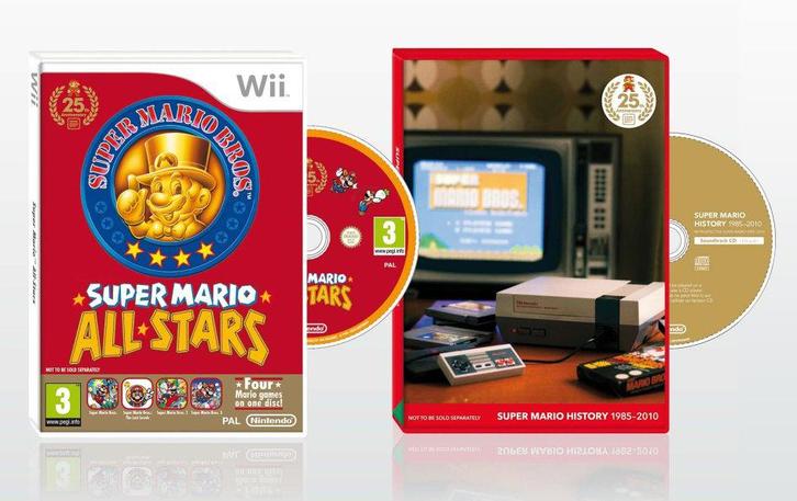 Super Mario All-Stars 25th Anniversary-Game Incl. CD (Wii), Games en Spelcomputers, Games | Nintendo Wii, Ophalen of Verzenden