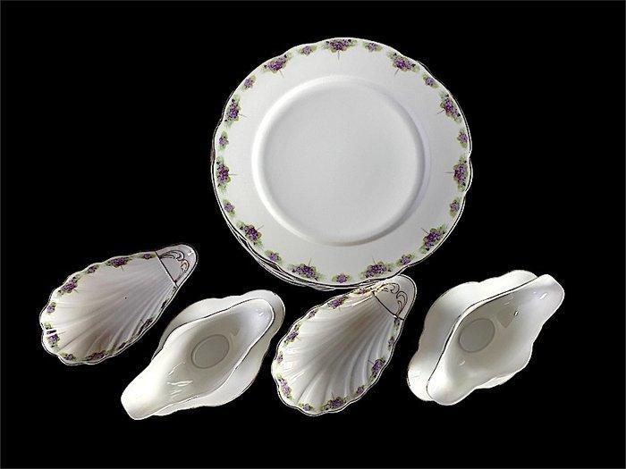 Krister Porzellan-Manufaktur - Tafelservies (30) - Porselein, Antiek en Kunst, Antiek | Meubels | Tafels