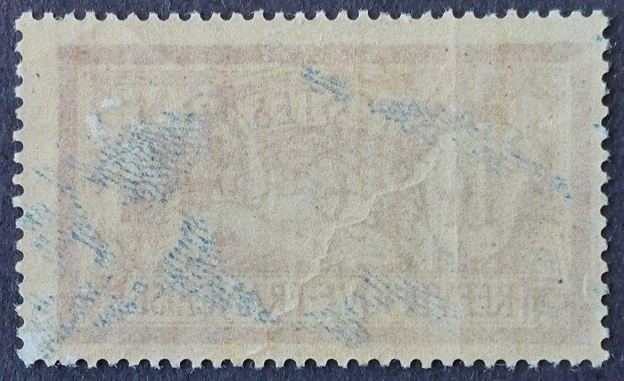 Frankrijk 1900 - Merson, 1 fr. lie de vin en olijf, centrum, Postzegels en Munten, Postzegels | Europa | Frankrijk