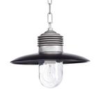 Industriële lampen Hanglamp Ampere ketting Alu./Zwart, Maison & Meubles, Lampes | Suspensions, Verzenden