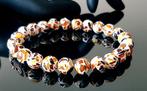 Amber Vintage Baltische barnsteen armband - Mozaïekstijl -