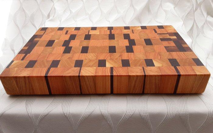 Dienblad - Hout - Ambachtelijke snijplank, Antiquités & Art, Antiquités | Ustensiles de cuisine