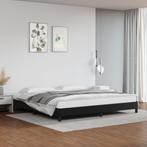 vidaXL Bedframe kunstleer zwart 200x200 cm, Verzenden, Nieuw