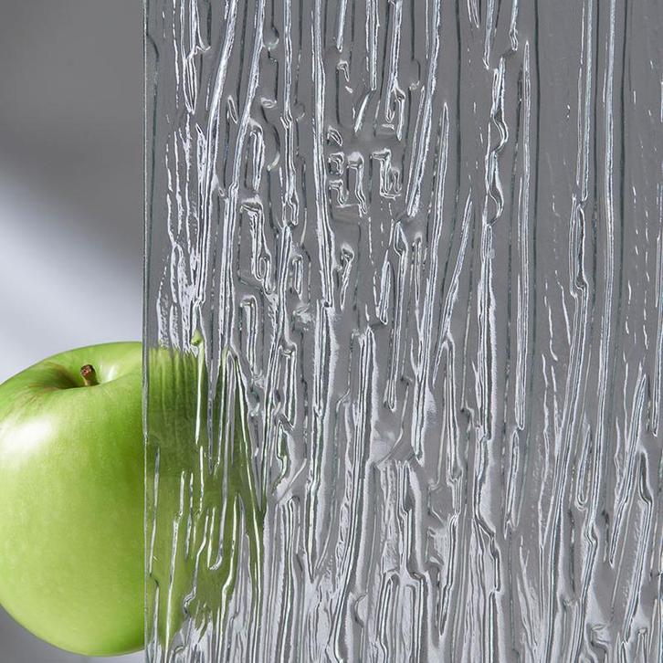 Enkel glas figuurglas Niagara blank blank 5mm, Doe-het-zelf en Bouw, Glas en Ramen, Nieuw, Verzenden