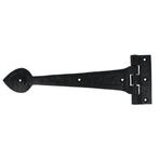 T-scharnier 304 mm ijzer zwart, Doe-het-zelf en Bouw, Nieuw, Overige materialen, Klink of Kruk