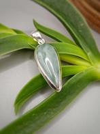 Uniek stuk juweel in 925 zilver met topkwaliteit aquamarijn