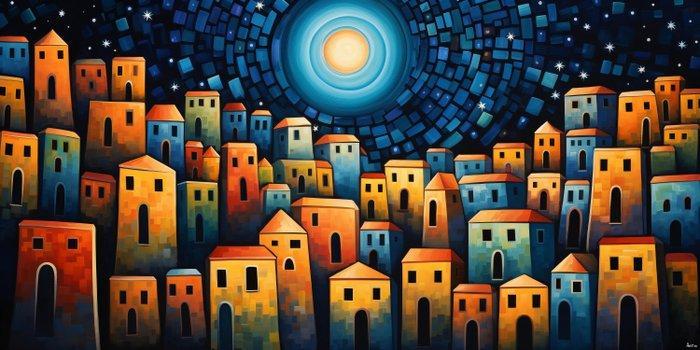 Felix van Horst - Stellar Structures (XXL), Antiquités & Art, Art | Objets design