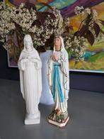 Statue, Christus Heilig Hart & Maria van Lourdes - 30 cm -