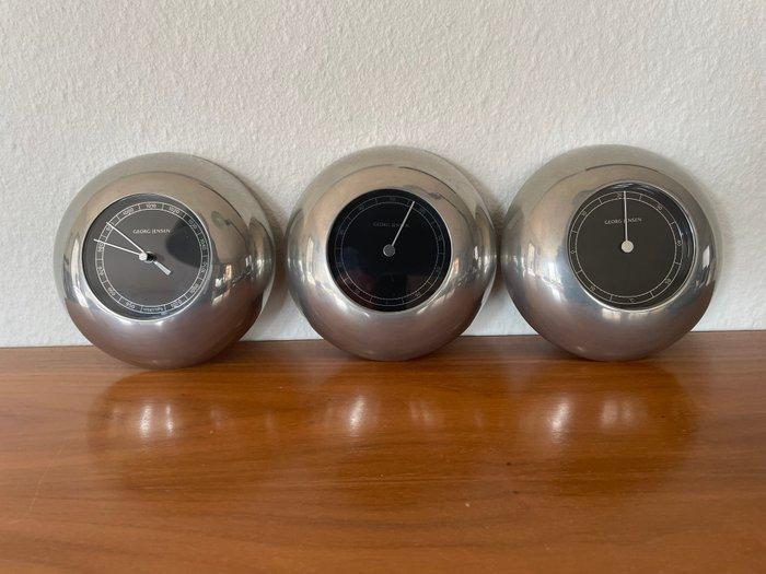 Georg Jensen - Thermometer (3) - Staal, Antiek en Kunst, Curiosa en Brocante